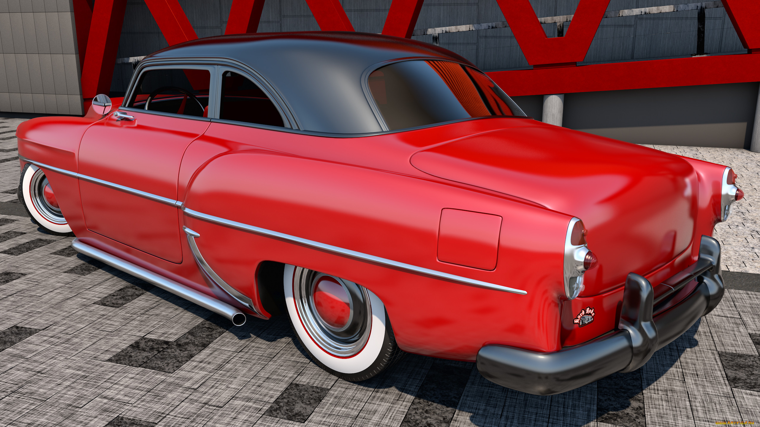 , 3, coupe, chevrolet, 1953, club